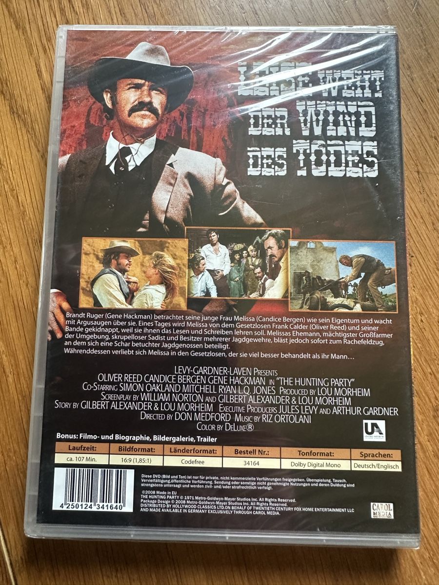 Tutti i DVDs: Leise weht der Wind des Todes. Gene Hackman Western DVD neu – Nuovo e nell'imballaggio originale da Benken ZH venduto da Audi-erich 1
