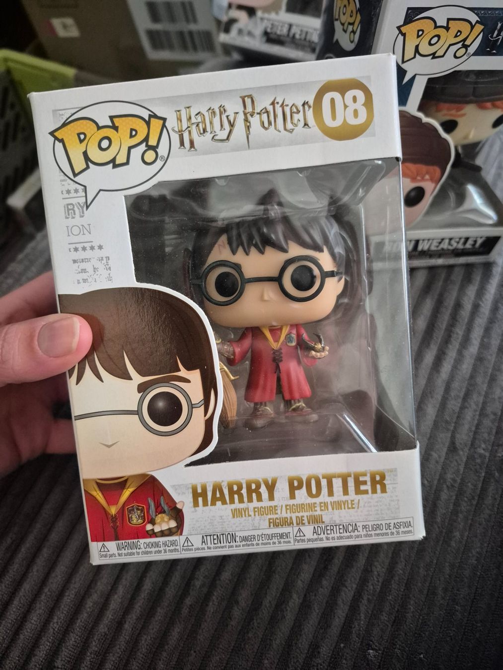 Giocattoli: FUNKO POP - Harry Potter & Ron Weasley Quidditch 08 / 54 – Usato da Riaz venduto da Murielbhs 1