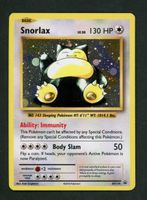 Pokemon Snorlax XY179 Black Star Promos | ENGLISH
