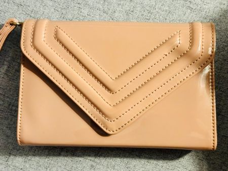 Joli Beutel-Clutch Aldo aus Leder in Blush Beige