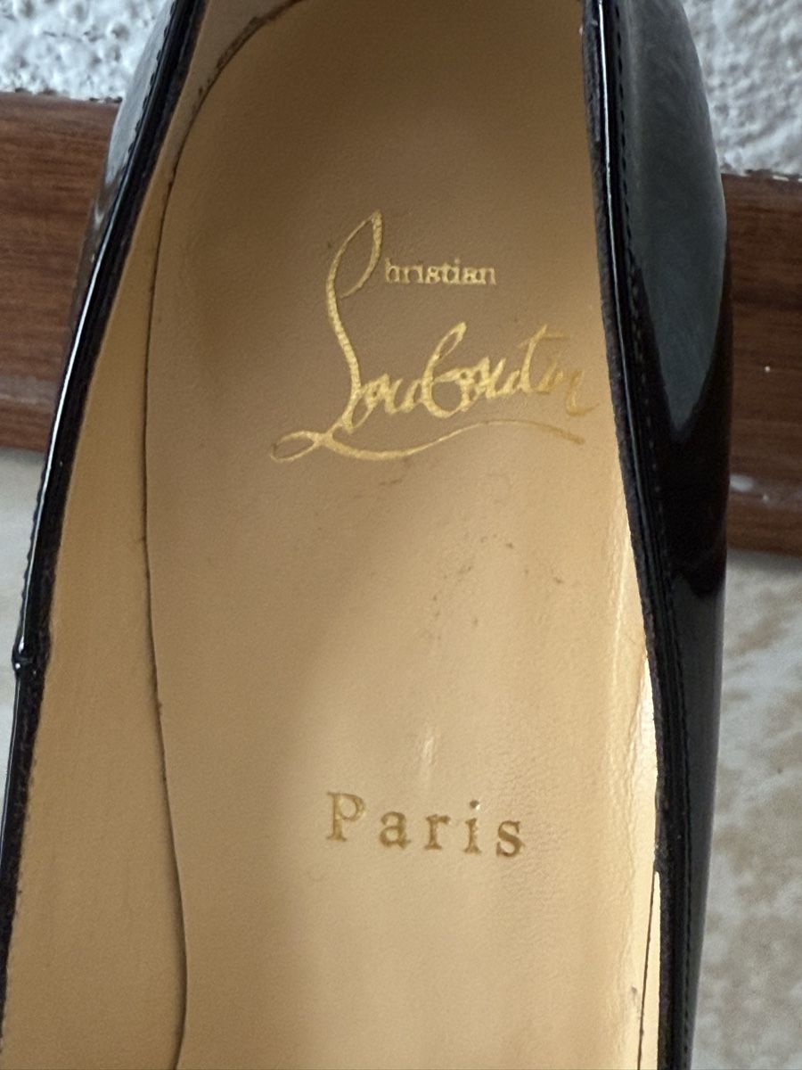 Christian Louboutin Scarpe da donna: Louboutin black Kate Pointed Toe Pumps 38 1/2 – Nuovo (secondo la descrizione) da Chavannes-Renens venduto da New_acc_ff 3