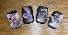 Mini tin Pokémon ITA fuoco bianco e luce nera
