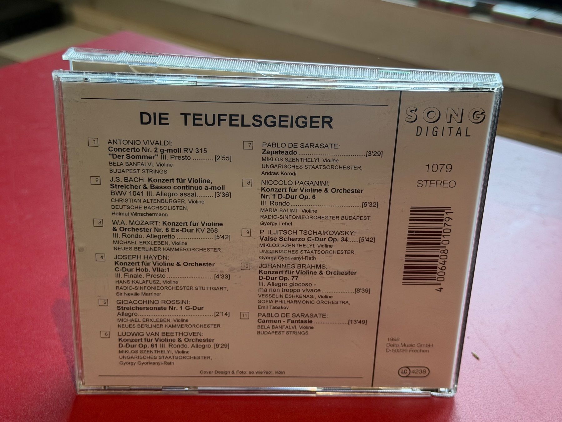 CD: Die Teufelsgeiger - KA02D – Usato da Küsnacht ZH venduto da Jazztilldawn 1