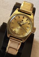 TISSOT PR 516 Automatic vergoldet Elegante Damenuhr 