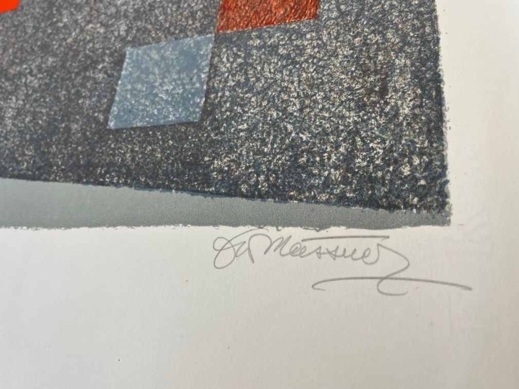 Grafiken & Lithographien: Julio Meissner, handsigniert, nummeriert – Gebraucht aus Rain von Pic-Ass 2
