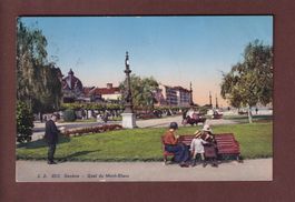 GENEVE - Quai du Mont-Blanc - 1929 // pli //