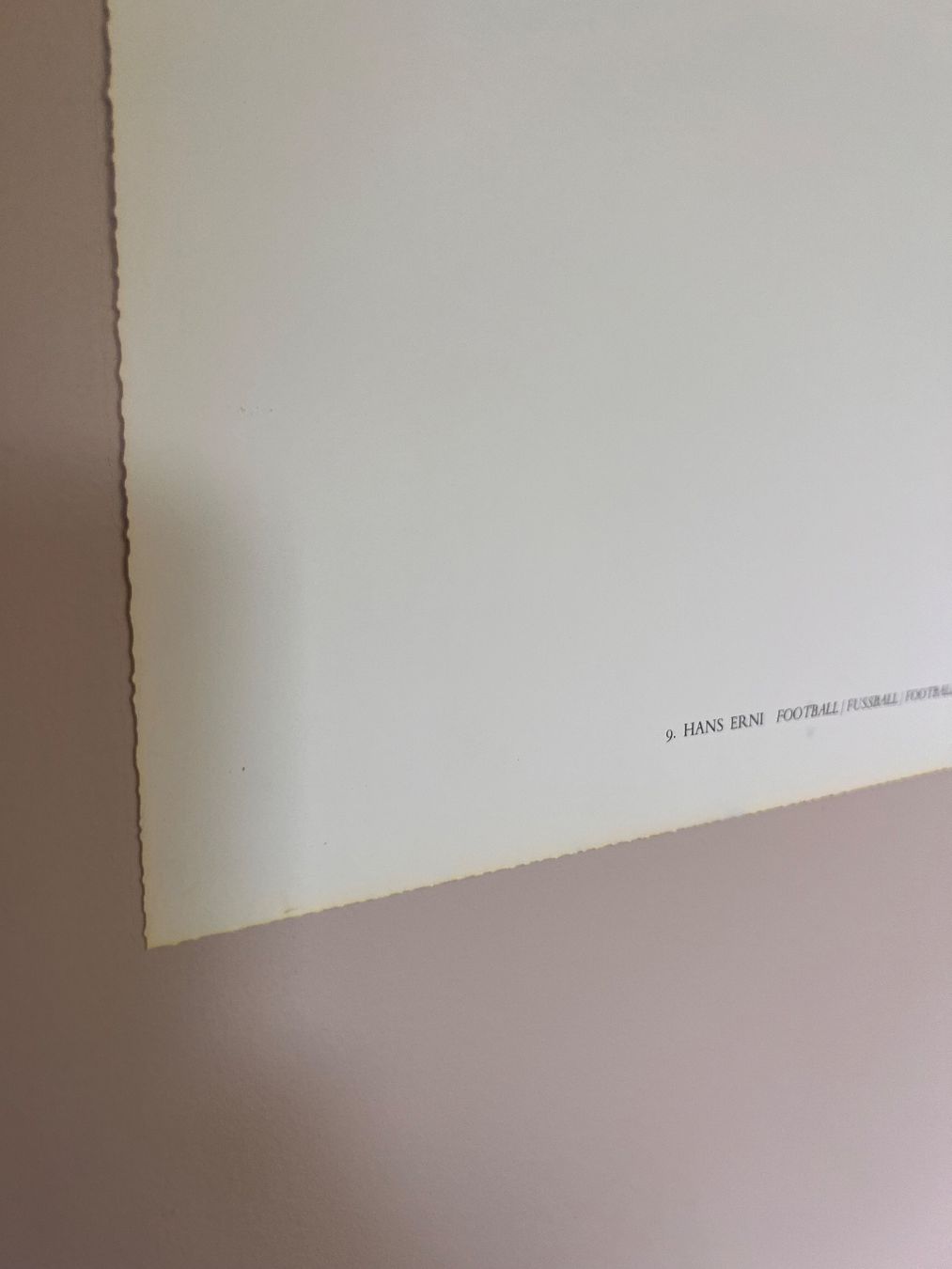 Foto & Immagini: Hans Erni print designed for 1984 Summer Olympics – Usato da Lausanne venduto da NYC67 5