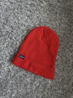 Patagonia Strickmütze rot neuwertig