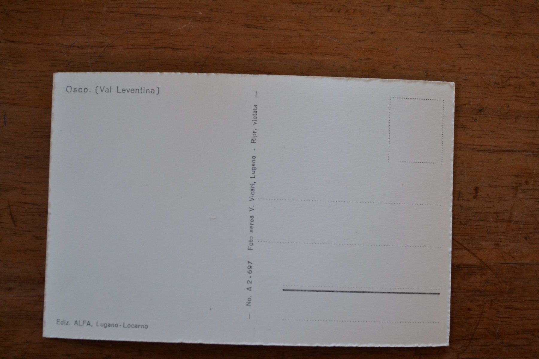 Cartoline postali: AK Osco TI – Usato da Beinwil am See venduto da kajak55 1