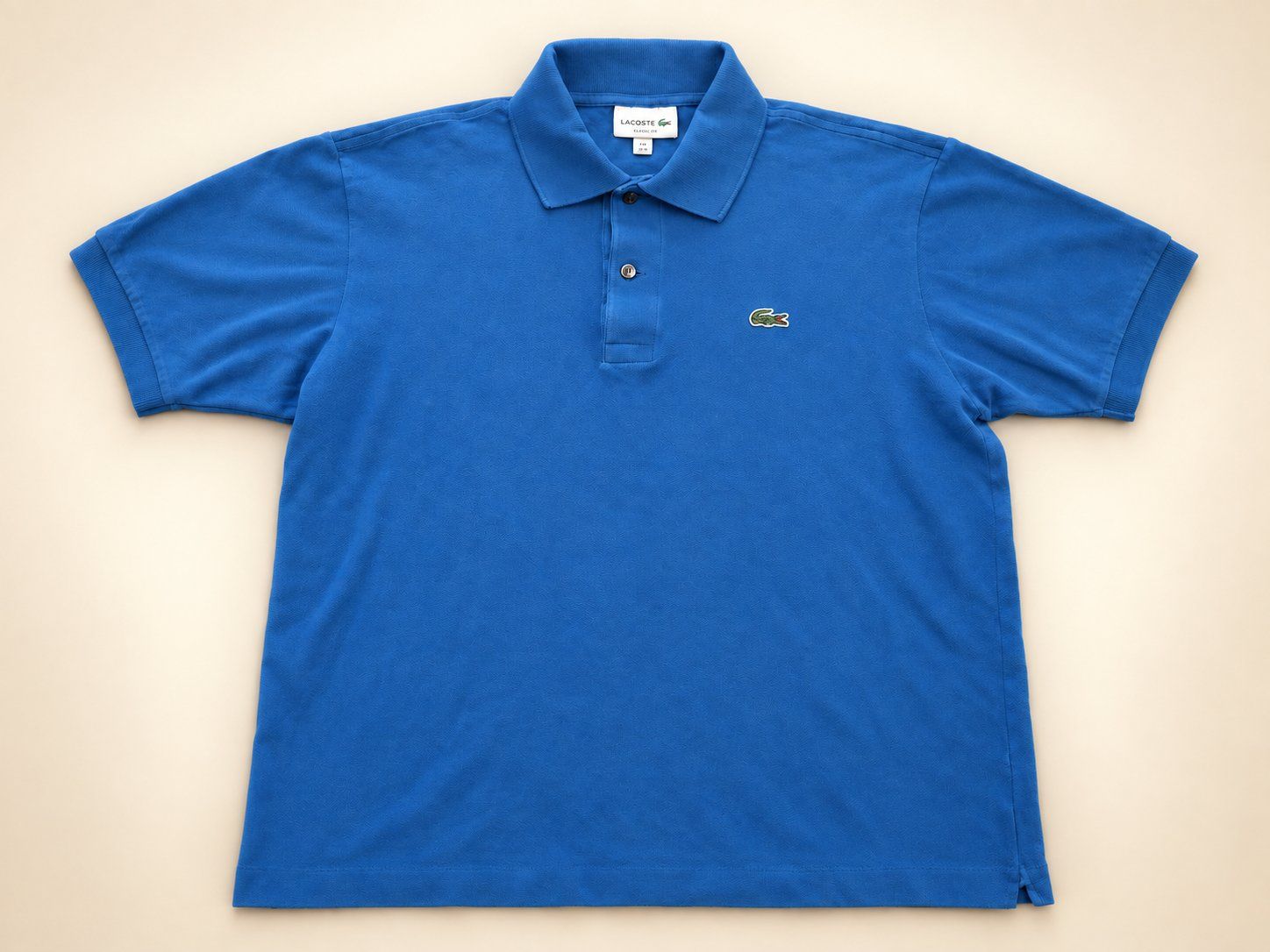 Lacoste Magliette Polo: Polo Lacoste - Bleu - excellent état - Taille M – Usato da Le Locle venduto da QualiteExpress
