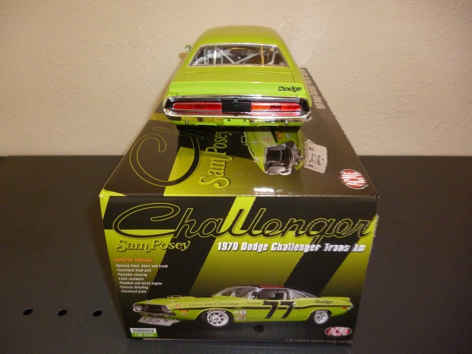 Dodge Modellautos: Dodge Challenger 1970 Trans-Am GMP 1:18 – Neu und originalverpackt aus Niederwil SG von Kaicorner03 3