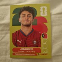 Carte de collection João Neves Panini FIFA 2026 POR 14