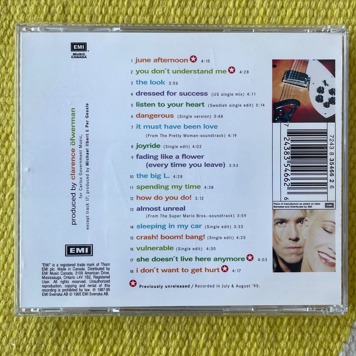 CD: ROXETTE-GREATEST HITS – Usato da Rorschacherberg venduto da CD-Roli 1