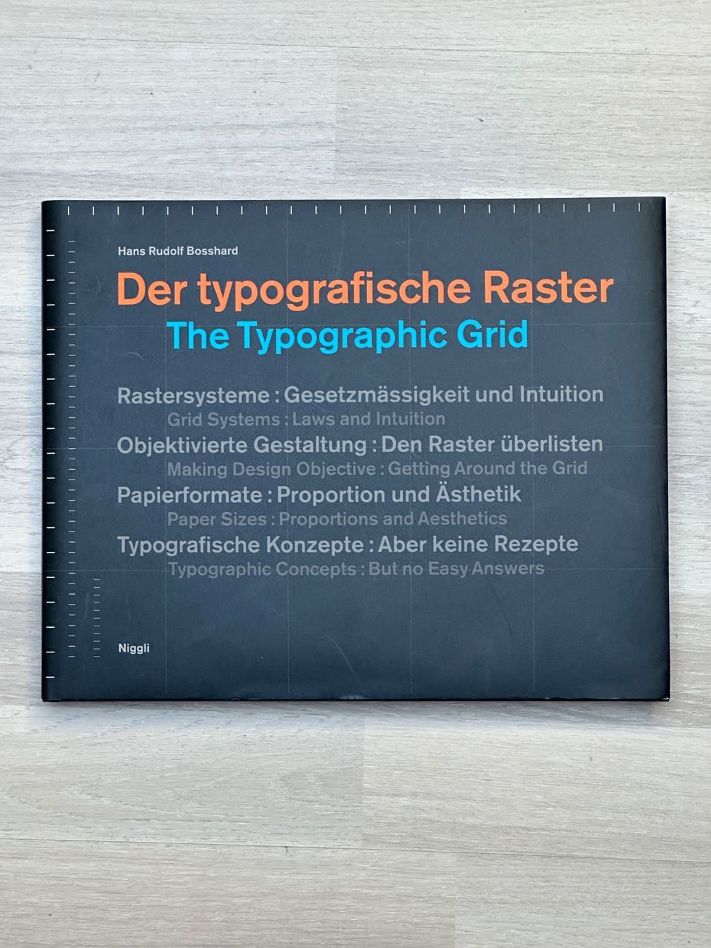 Libri: Das typografische Raster - Buch – Usato da Hünenberg venduto da pampam01