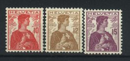 1909, Helvetia Brustbild II, SBK 130.– **