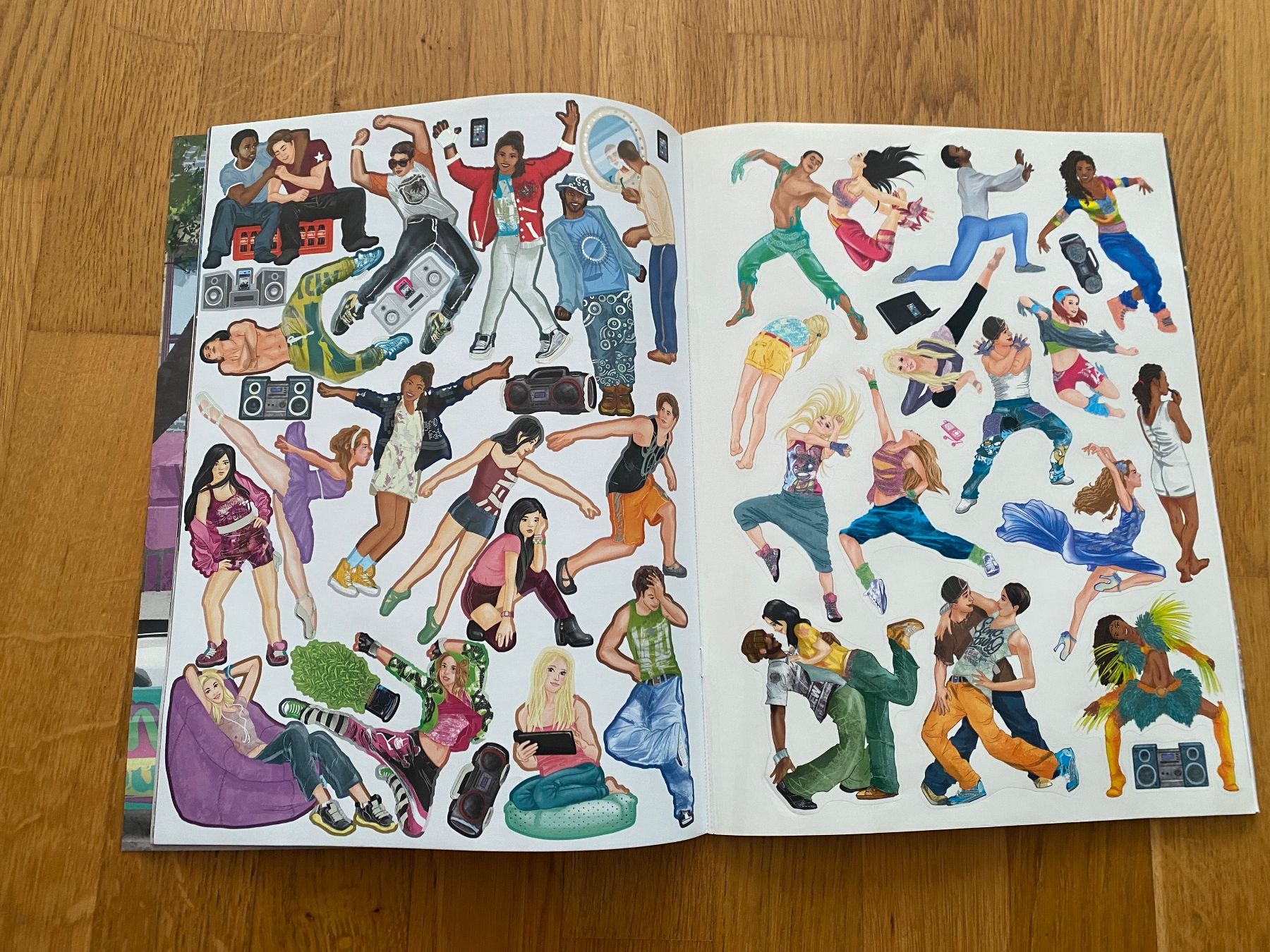 Sticker: Sticker-Spass Thema Dance – Nuovo (secondo la descrizione) da Riedholz venduto da emm_22qn 4