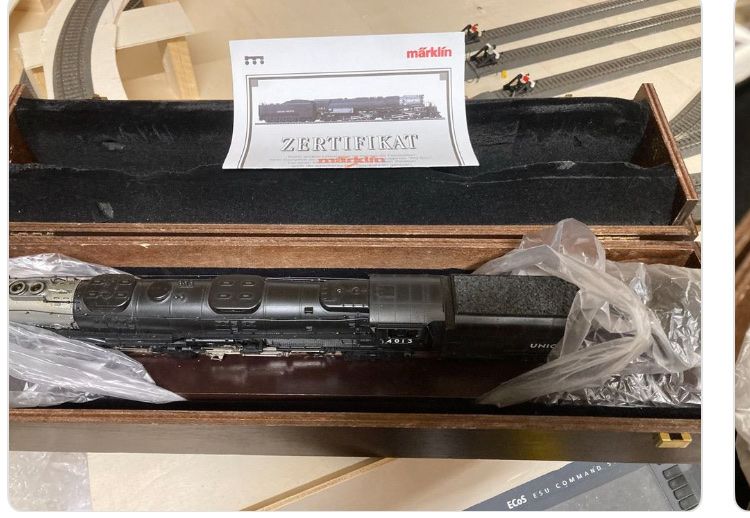 Märklin Modellini di ferrovie: BigBoy mit sound+ wäggen Digital – Nuovo (secondo la descrizione) da Worben venduto da Kernbohrer 2