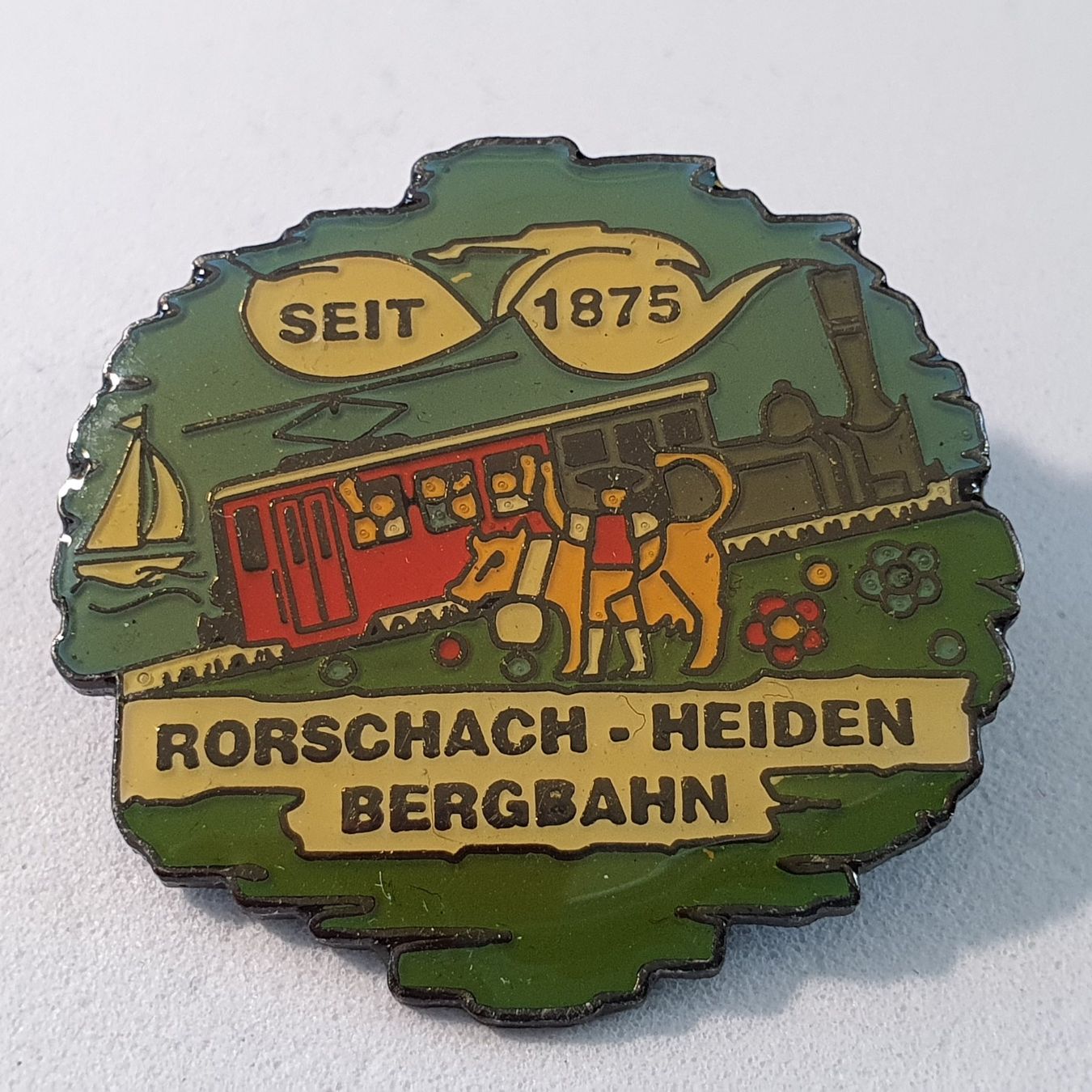AA028 - Pin Seit 1875 Rorschach Heiden Bergbahn Lokomotive | Kaufen auf ...
