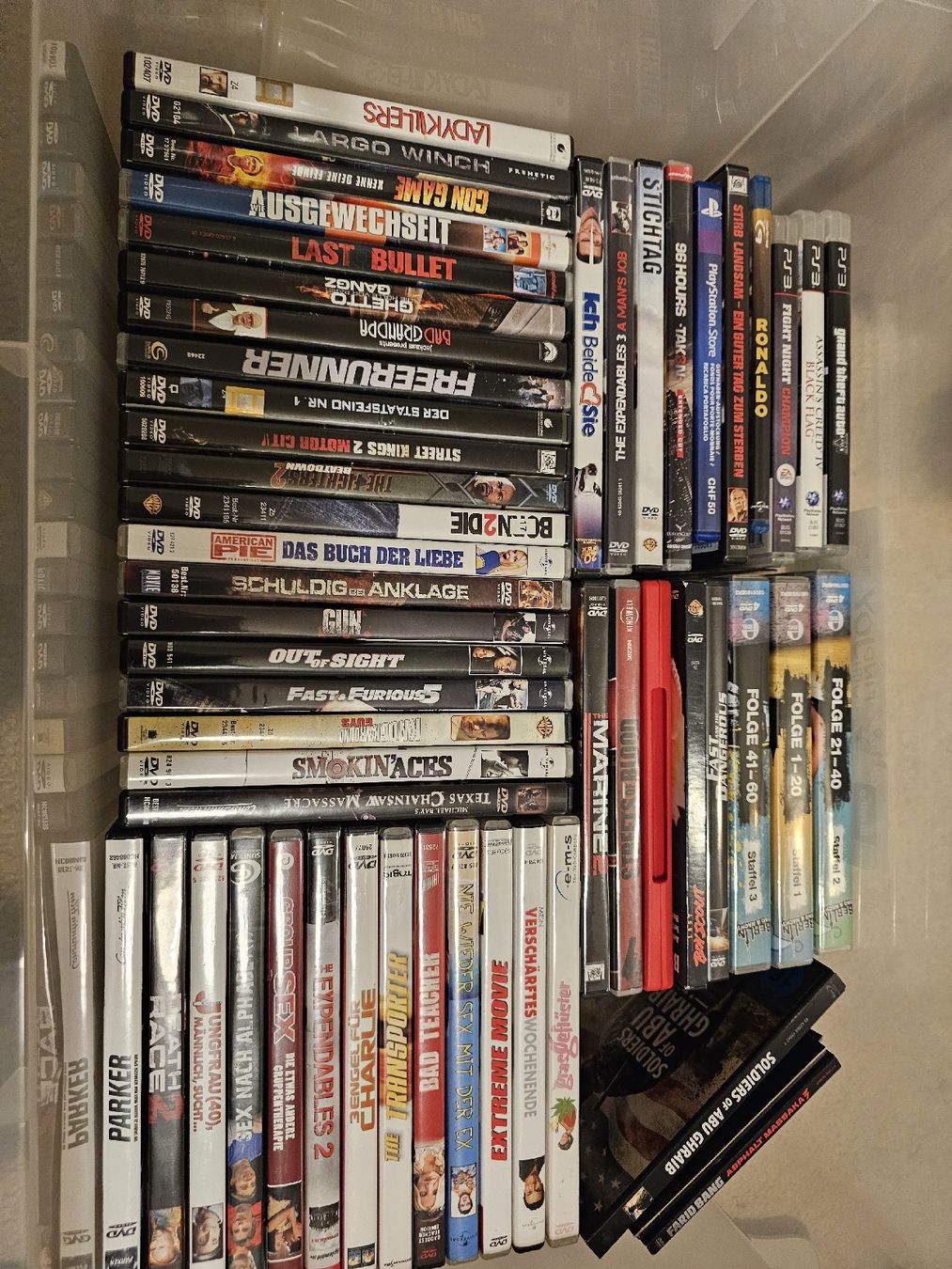 Tutti i DVDs: DVDs (50 stk) – Nuovo (secondo la descrizione) da Amriswil venduto da Maik018