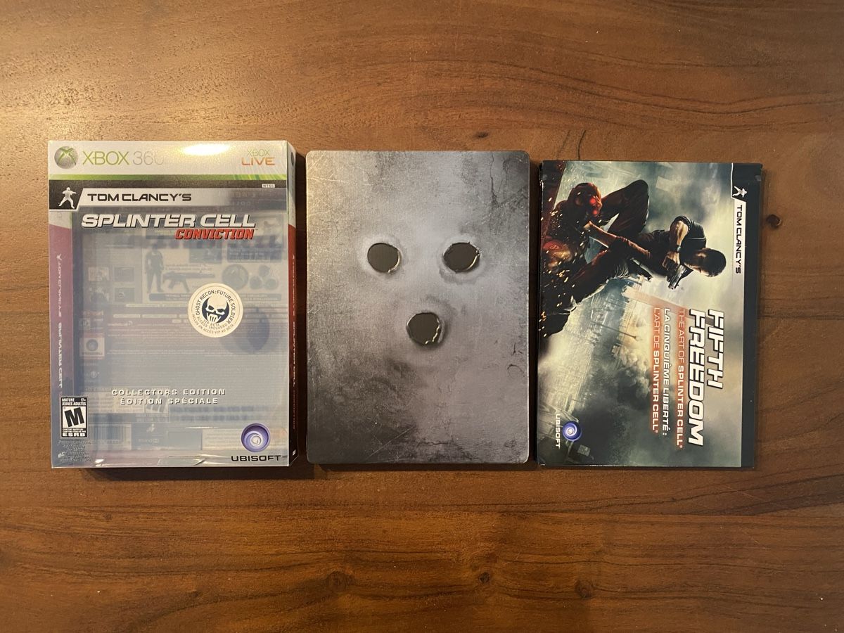 Microsoft Giochi: Splinter Cell Conviction Collectors Edition Xbox 360 NTSC – Usato da Thunstetten venduto da Virus_33 1