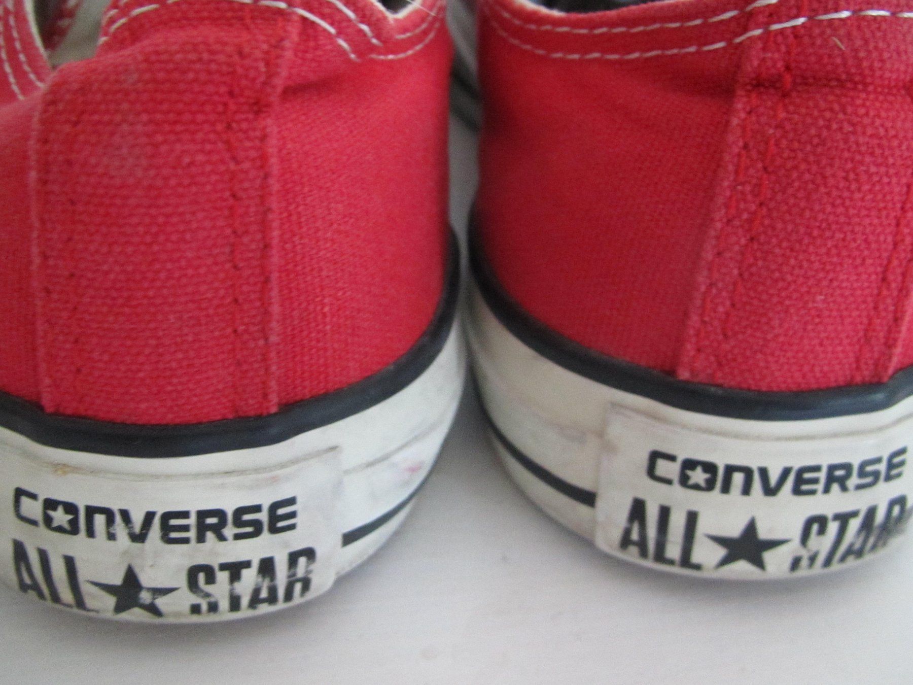 Converse Chaussures hommes: SNEAKER CONVERSE COTON ROUGE – D'occasion à Murten par Selliot 4