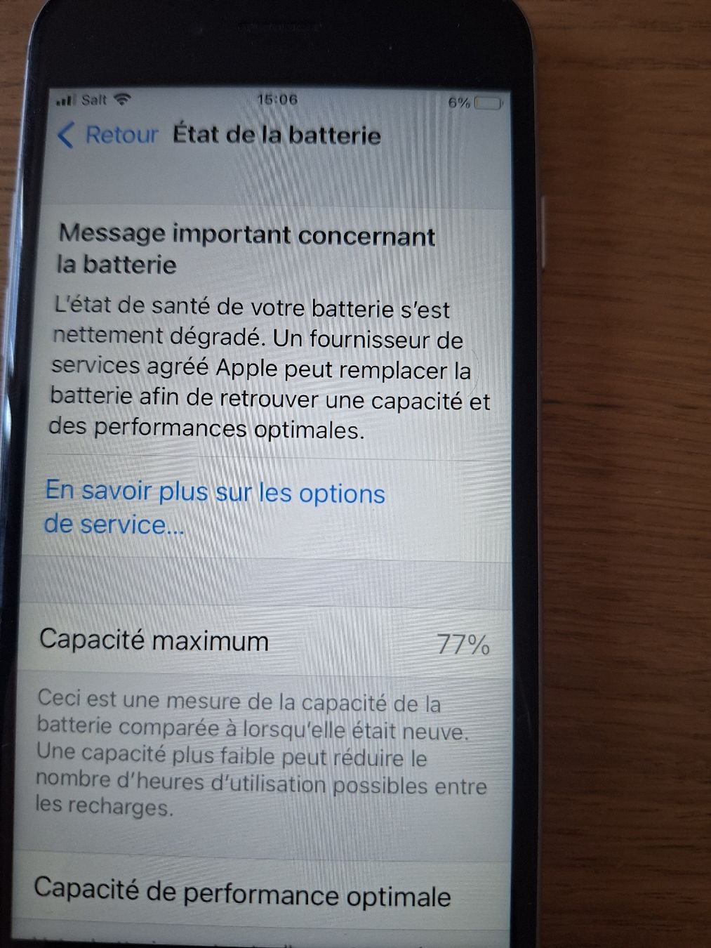 Apple Portables: Apple iPhone 6s  – D'occasion à Granges-Paccot par basduruz17 2