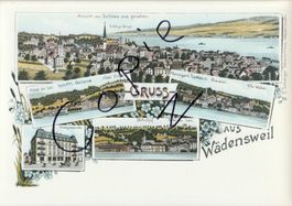 Gruss aus Wädensweil - (um 1900)