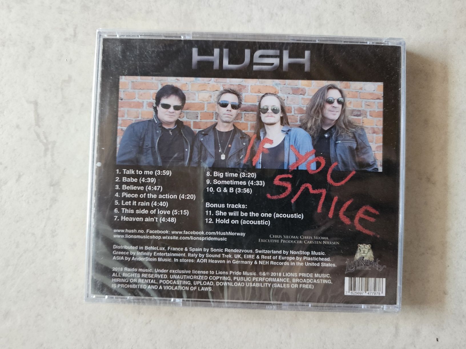 CD: Hush  -  If You Smile  /  Fabrikneu – Nuovo e nell'imballaggio originale da Schneisingen venduto da backstore24 1