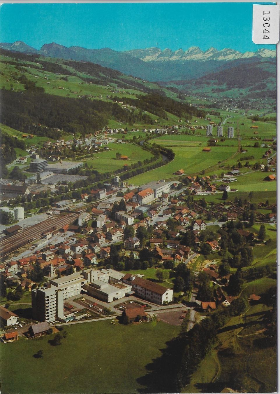 Cartoline postali: Flugaufnahme Wattwil SG – Antico da Ettingen venduto da Kartenplanet