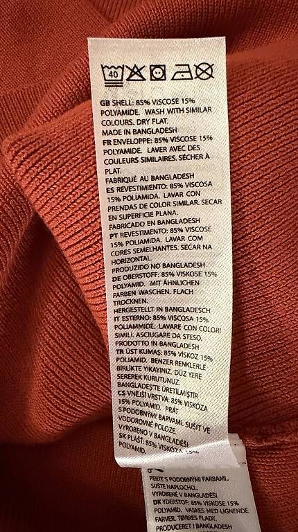 Maglioni & Felpe: NA-KD Feinstrick Pullover Rippe Orange Terracotta L – Nuovo e nell'imballaggio originale da St. Gallen venduto da Dvina 2