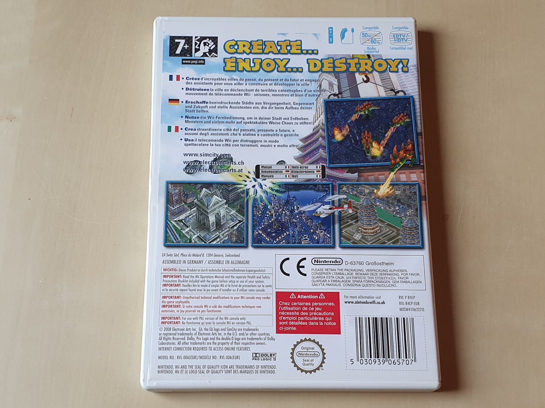 Nintendo Giochi: Sim City Creator – Usato da Stansstad venduto da collectorsshop 1