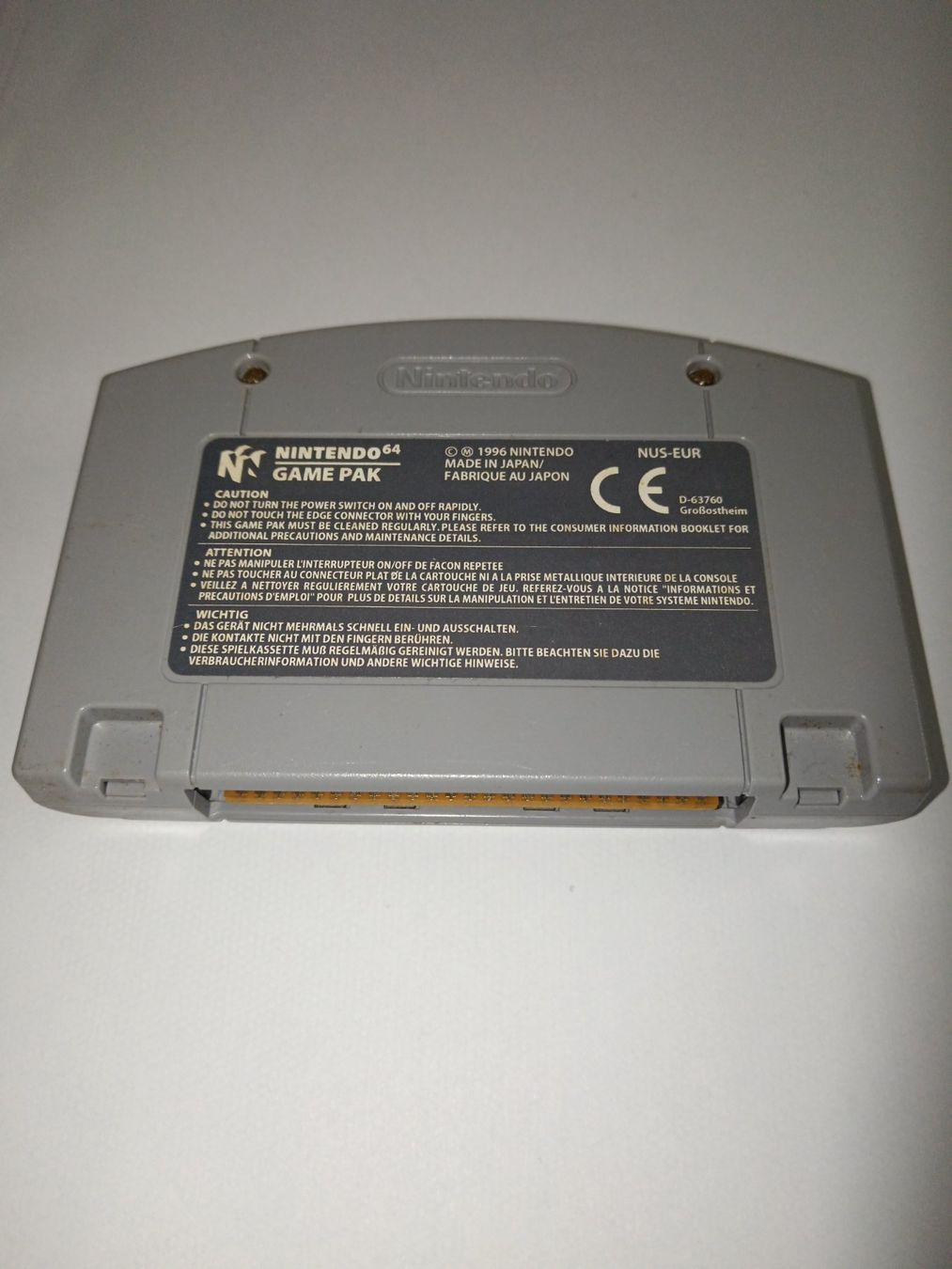 Nintendo Giochi: Wave Race N64 Spiel Nintendo – Usato da Basel venduto da tga_zj9b 1