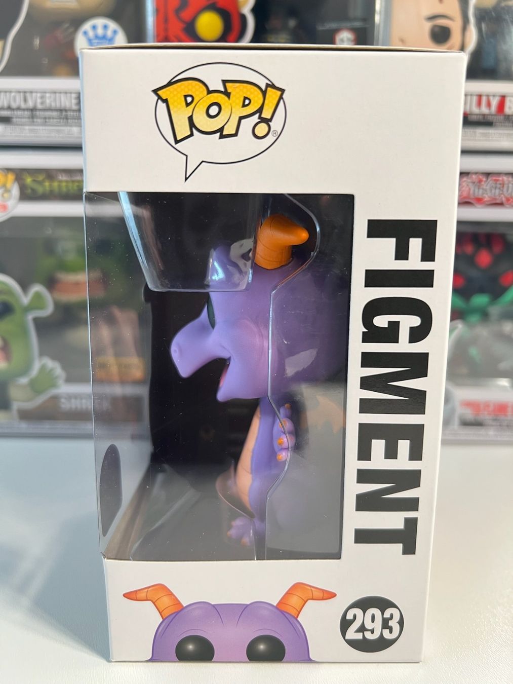 Funko Statuette: Funko POP! Disney Parks Epcot 35 Figment Edition Limitée – Usato da Le Mouret venduto da perfectbijou 3
