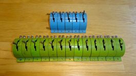 18 x Stellwerkschalter von Trix für H0 / N