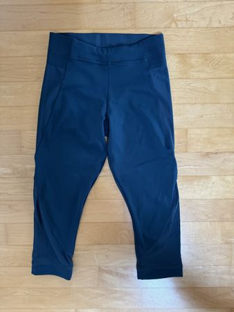 Adidas Stella Mc Cartney Tights 3/4 Länge türkis