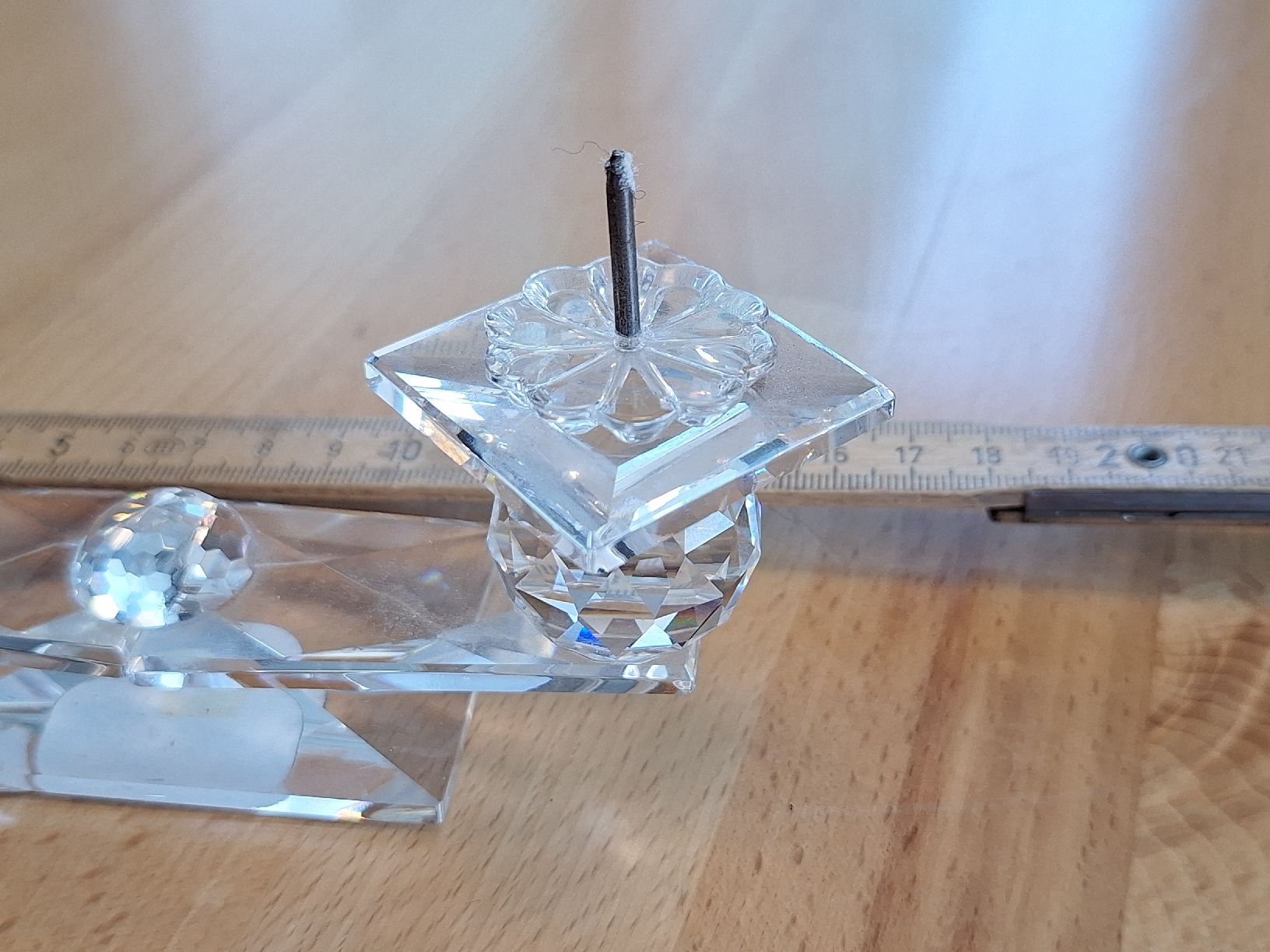 Verres: Swarofski Kerzenständer 3er – D'occasion à Vilters par Fleiflomi 3