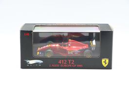 Ferrari 412 T2 Europe GP 1995 J.Alesi 1:43 Hot Wheels Elite