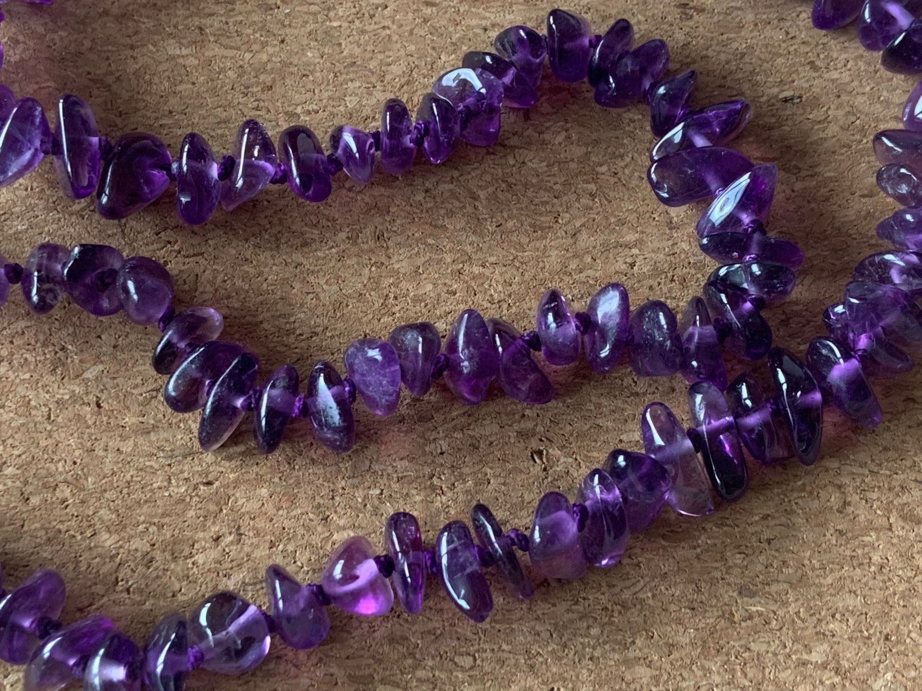 Ketten: Kette Amethyst CANDY (60 cm) – Gebraucht aus Dittingen von Bellevista