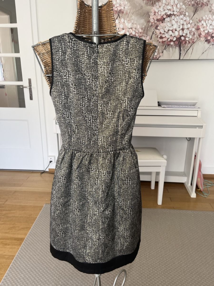 Morgan Vestiti: Kleid, Morgan, Gold-Silber schimmernd, 36 – Usato da Solothurn venduto da Bobesch08 4