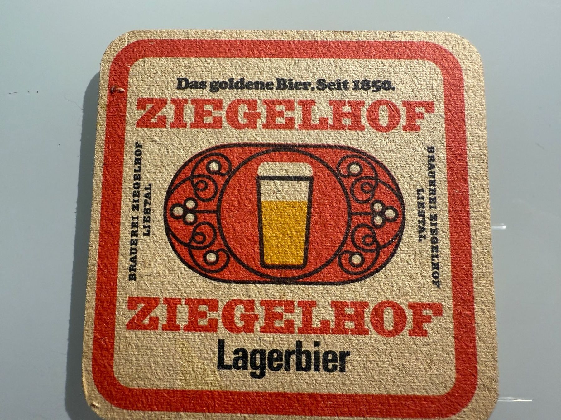 Sottobicchieri: Bierdeckel Ziegelhof – Usato da Zürich venduto da ch3906 1