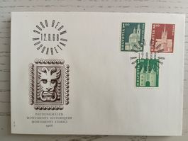 1968 FDC Baudenkmäler