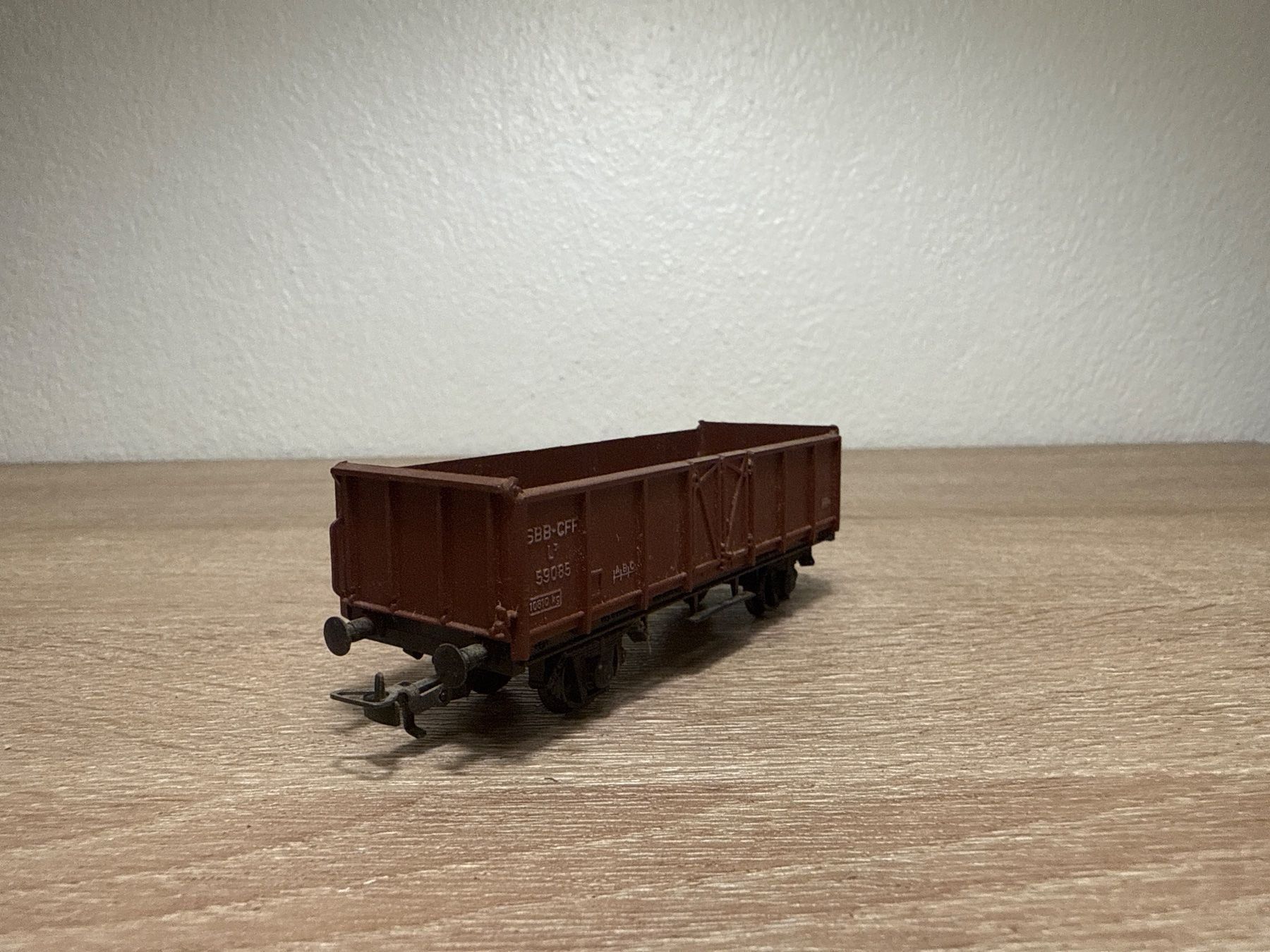 Kleinbahn Modellini di ferrovie: Kleinbahn Güterwagen SBB H0 (78) – Usato da St-Aubin-Sauges venduto da Lo_Go 2