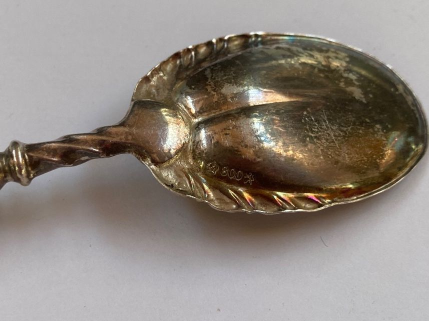 Cucchiai: antike Löffel - Silber 800 – Usato da zürich venduto da papalapa 3