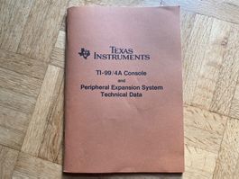 Texas Instruments TI-99/4A Konsole - Technische Daten