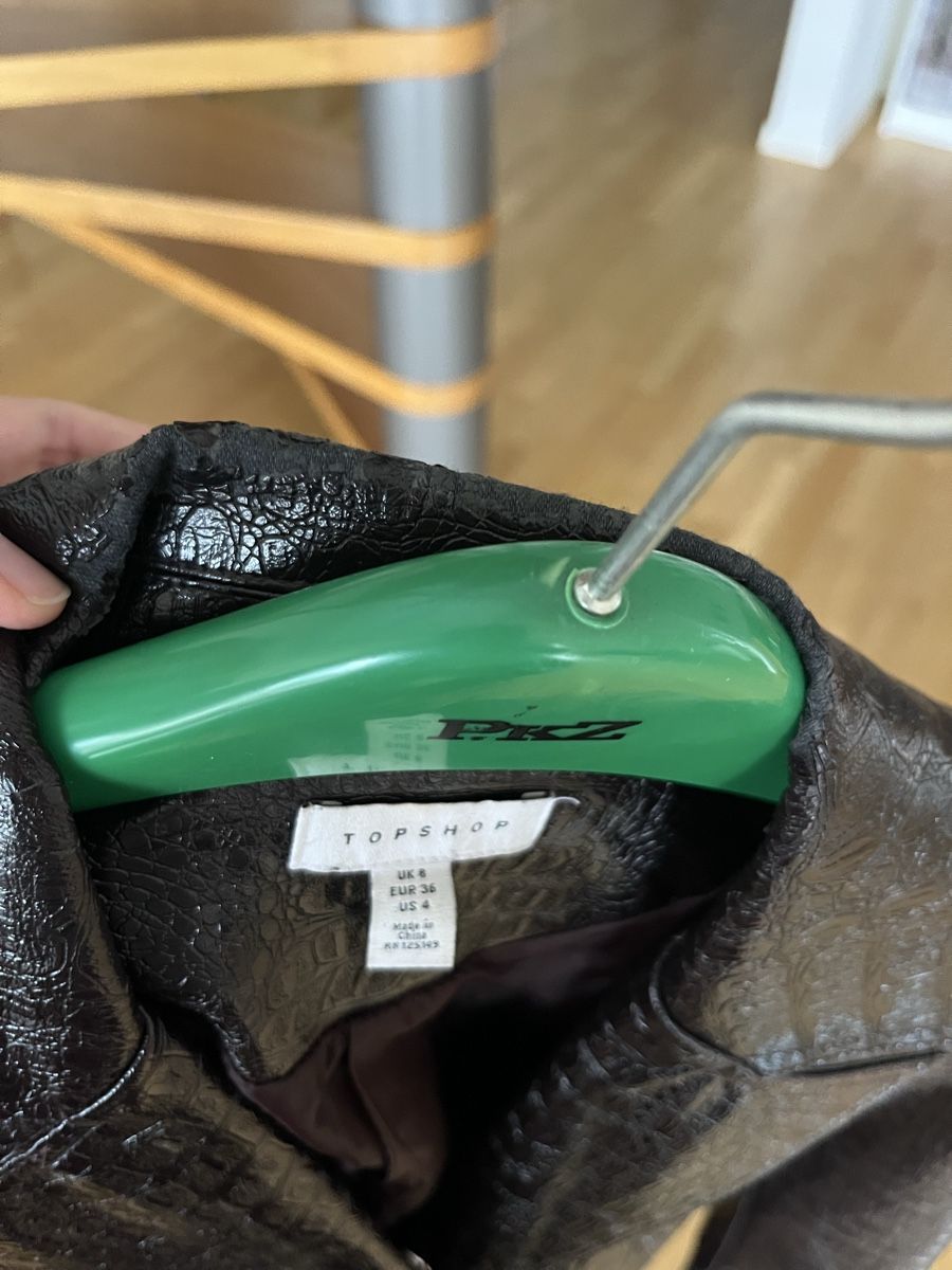 Mäntel: Manteau vernis croco bordeau – Gebraucht aus Neuchâtel von Ariane_vn00 3