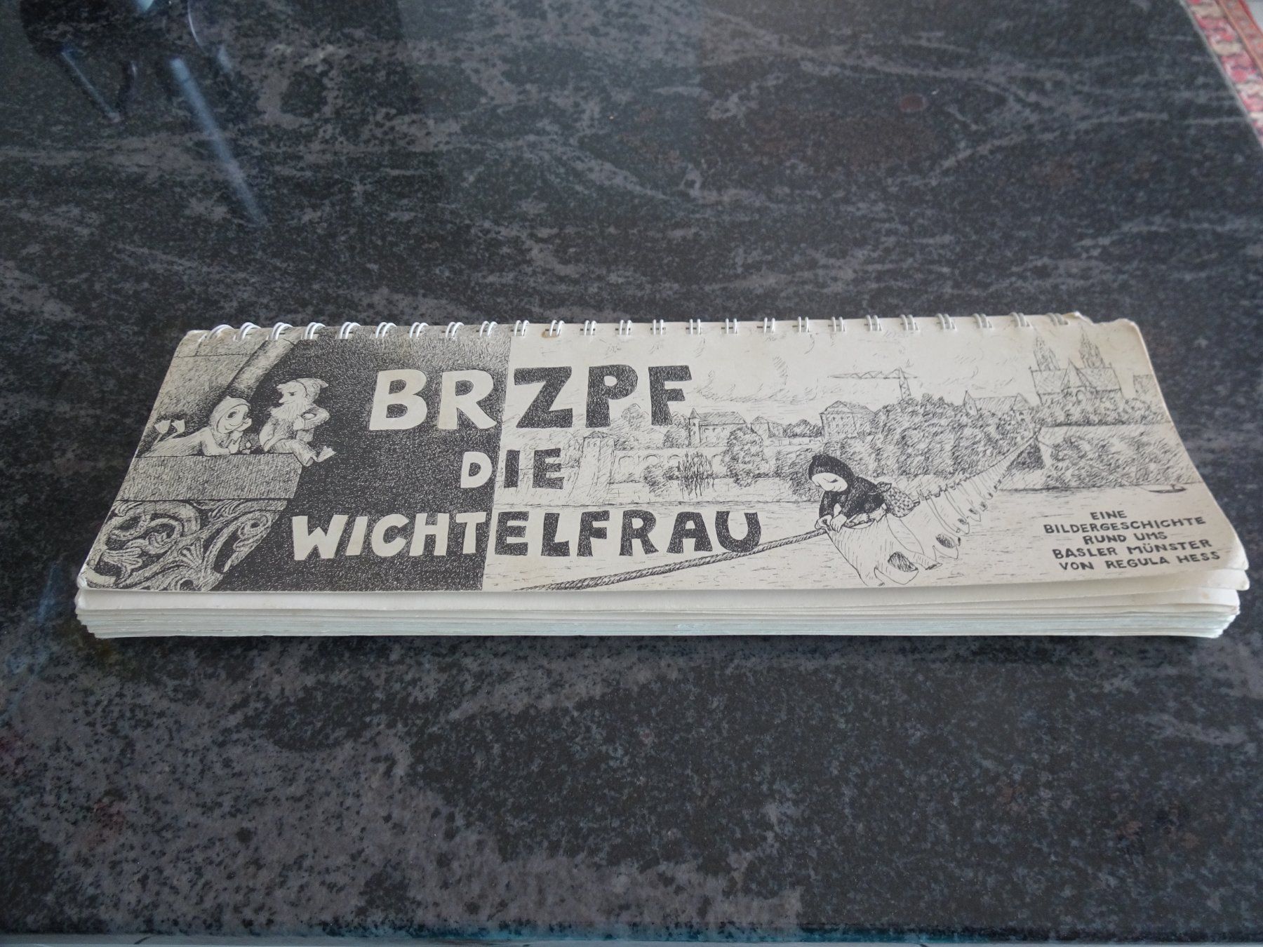 Libri: "Brzpf die Wichtelfrau" Eine Bildergeschichte ums BASEL MÜN – Usato da Zürich venduto da Roulet