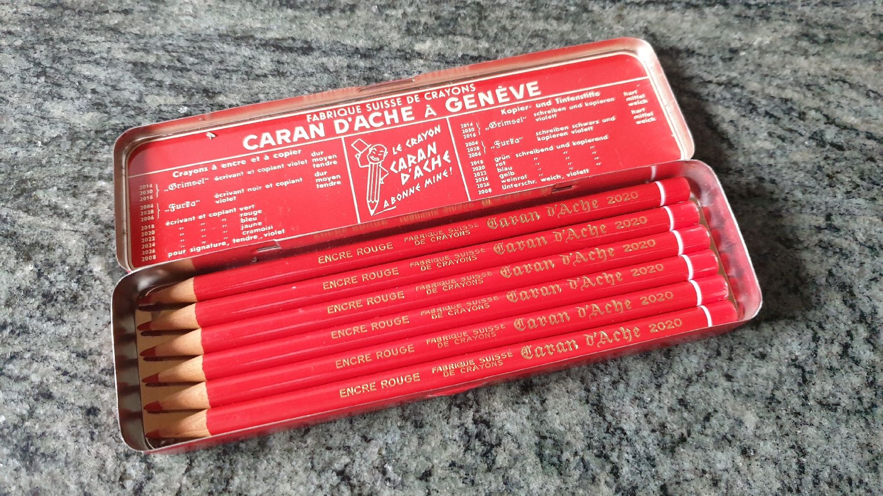 Dosen: CARAN D'ACHE METALLBOXEN ANTIK – Gebraucht aus Wengi b. Büren von Ot1000 1