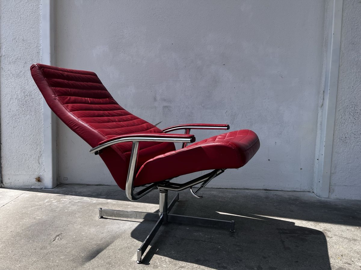 Poltrone: Vintage Ledersessel Lounge Chair  – Usato da Bern venduto da fotolog111 1