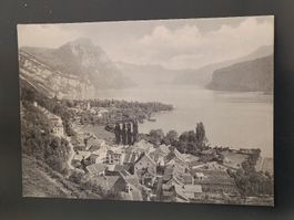 Mono Karte / Werden am Wallensee Ausgabe 1905