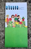Faltprospekt MÜRREN mit Ferienwürfelspiel ca. 1960er Jahre